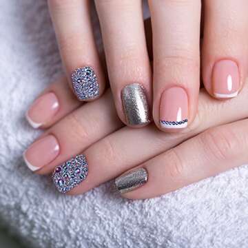 Bememo 3456 Pcs Crystals Diamond Rhinestones AB Clear Flat Back Round Gems Flatback Glass Mixed Size Crystals Gems for Crafts Clothes Shoes Makeup Bags Decor, 6 Sizes(Amethyst)