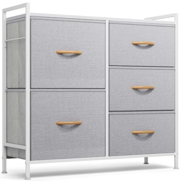 ROMOON Compact 5-Drawer Dresser - Stylish Storage Solution