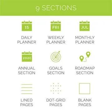 Rocketbook Smart Reusable Notebook, Letter Size Panda Planner with Daily, Weekly, & Monthly Pages, Infinity Black, (8.5" x 11")