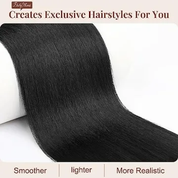 FLUFYMOOZ 36 Inch Ponytail Extension for Instant Style Upgrade