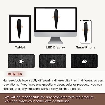 FLUFYMOOZ 36 Inch Ponytail Extension for Instant Style Upgrade