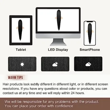 FLUFYMOOZ 36 Inch Ponytail Extension for Instant Style Upgrade