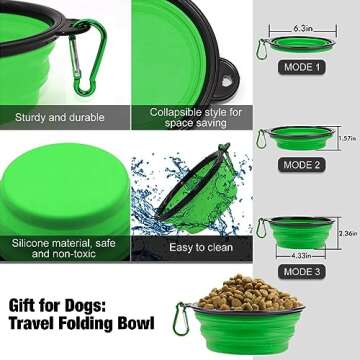 DPOEGTS Slow Feeder Dog Bowl, Puzzle Dog Food Bowl Anti-Gulping Interactive Dog Bowl and Water Dog Bowl for Small/Medium Sized Dogs (Blue, Bone)