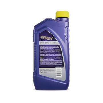 Royal Purple 11487 High Performance Engine Break-in Oil - 1 Quart Bottle