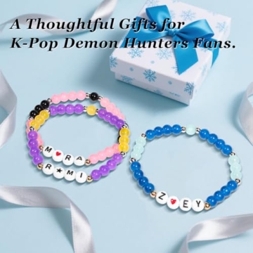 KPop Demon Hunters Bracelets Set of 3 for Fans