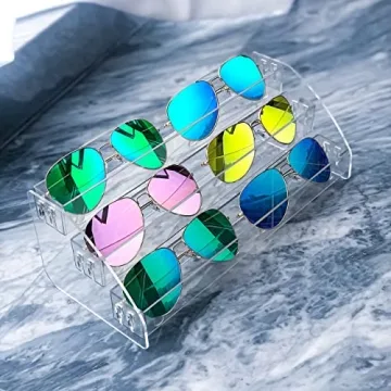 MineSign Nail Polish Holder Organizer - Stylish Acrylic Tray Display