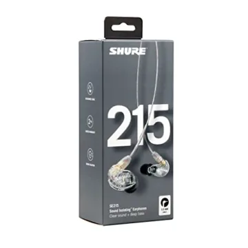 Shure SE215 PRO Wired Earbuds with Dynamic Sound Isolation
