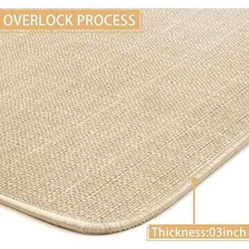 Mloabuc Progress Pride Door Mat 30x17 Inch Outdoor Indoor Community Support Gay Pride Rainbow Welcome Entrance Floor Mats