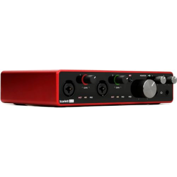 Focusrite Scarlett 8i6 USB Audio Interface - High-Fidelity Recording & Streaming Companion