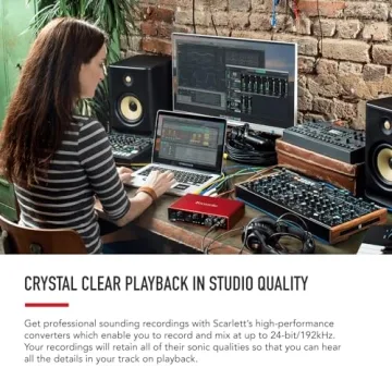 Focusrite Scarlett 8i6 USB Audio Interface for Recording