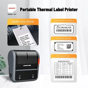 NIIMBOT B3S Thermal Label Maker - Compact and Bluetooth Enabled