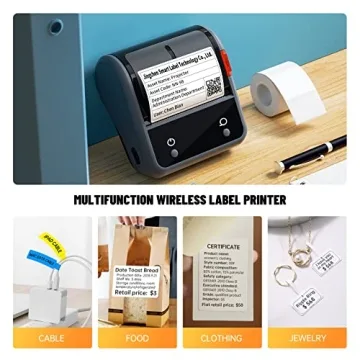 NIIMBOT B3S Thermal Label Maker - Compact and Bluetooth Enabled
