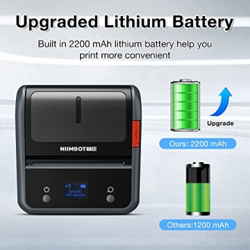 NIIMBOT B3S Thermal Label Maker - Compact and Bluetooth Enabled