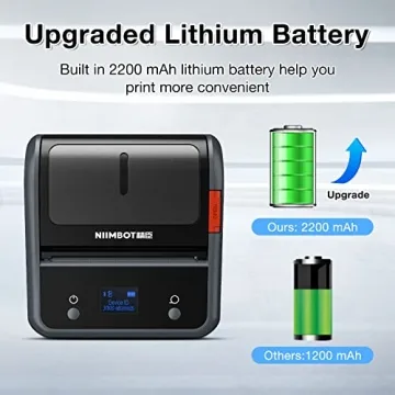 NIIMBOT B3S Thermal Label Maker - Compact and Bluetooth Enabled