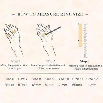 POWNOOL 18K Gold Plated Chunky Dome Ring for Women, Croissant Twisted Signet Braided Twisted Signet Puffy Dome CZ Stacking Thick Band Ring Star Statement Wedding Ring Jewelry