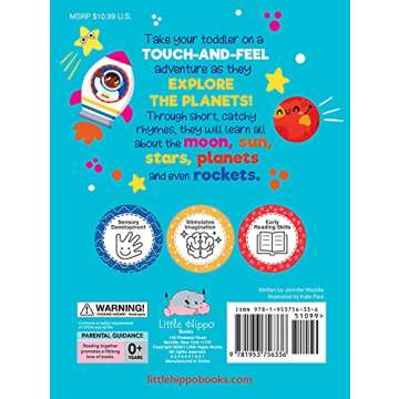 Our Solar System - Touch and Feel Board Book - Sensory Board Book