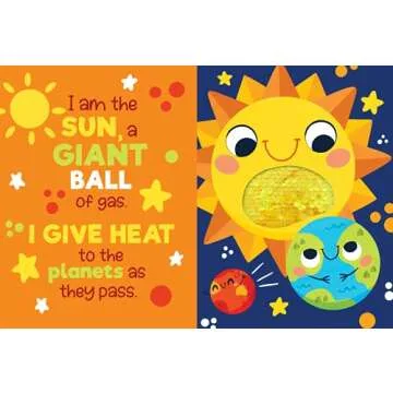 Touch and Feel Our Solar System Board Book for Toddlers