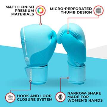 Sanabul Easter Egg Boxing Gloves for Women in Pastel Colors