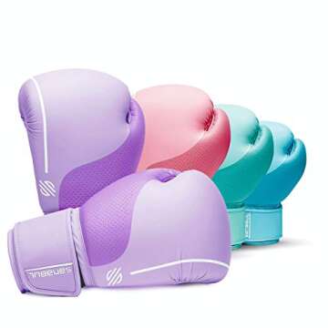 Sanabul Easter Egg Boxing Gloves for Women in Pastel Colors
