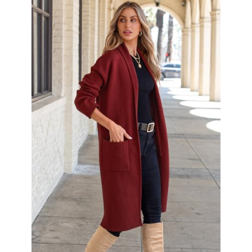 Luxurious ANRABESS Cardigan for Women - Perfect Fall Outerwear