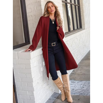 Luxurious ANRABESS Cardigan for Women - Perfect Fall Outerwear
