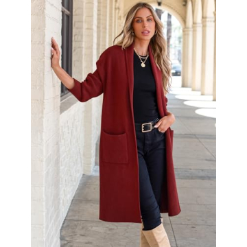 Luxurious ANRABESS Cardigan for Women - Perfect Fall Outerwear