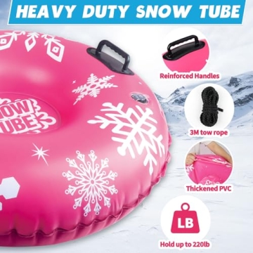 ZMLM Inflatable Snow Tubes for Thrilling Winter Fun