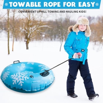 ZMLM Inflatable Snow Tubes for Thrilling Winter Fun