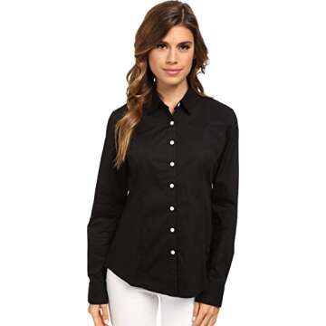 Dockers Women's Ideal Stretch Shirt for Style and Comfort