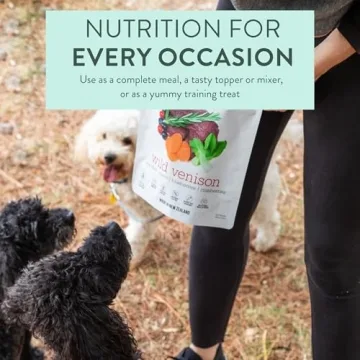 WOOF Wild Venison Freeze-Dried Raw Dog Food - High Protein