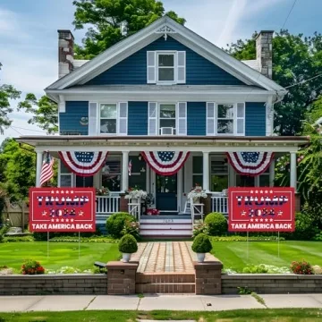 MMVINE Trump 2024 Double-Sided Yard Sign