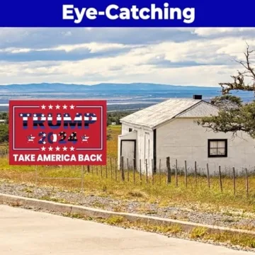 MMVINE Trump 2024 Double-Sided Yard Sign