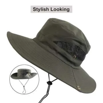 CAMOLAND Sun Hat & Mosquito Net for Outdoor Protection