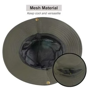 CAMOLAND Sun Hat & Mosquito Net for Outdoor Protection