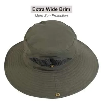 CAMOLAND Sun Hat & Mosquito Net for Outdoor Protection