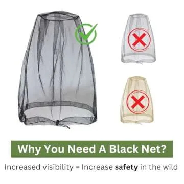 CAMOLAND Sun Hat & Mosquito Net for Outdoor Protection