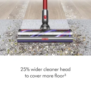 Dyson Outsize Cordless Vacuum Cleaner, Nickel/Red, Extra Large