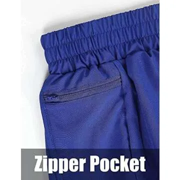 Blooming Jelly Women's Quick-Dry Running Shorts Sporty Active Workout Shorts with Pocket 2025 (Medium, Neon Blue)