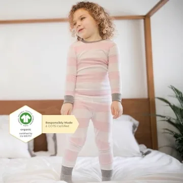 Organic Cotton Baby Girls' Pajamas 3T Set