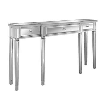 Pulaski Damon Mirrored Console Table, 59.0" L x 12.25" W x 33.0" H