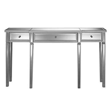 Pulaski Damon Mirrored Console Table, 59.0" L x 12.25" W x 33.0" H