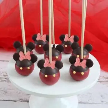 2 Pack Bows Silicone Fondant Molds Sugar Candy Cake Pop Mouse Bow Cartoon Butterfly Tie Craft Molds DIY Birthday Party Cake Decorating