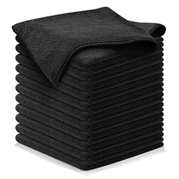 USANOOKS Microfiber Cleaning Cloths - Ultra-Absorbent 12-Pack
