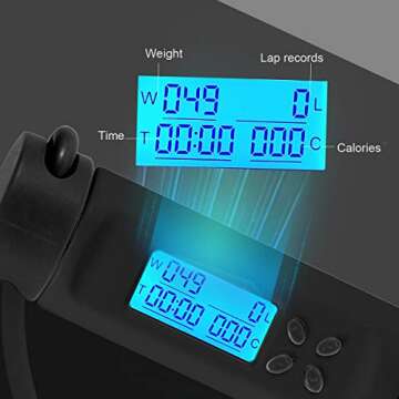 Jump Rope with Calorie Counter for Fitness Training