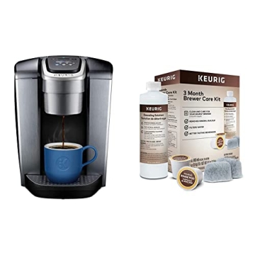 Keurig K-Elite Coffee Maker: Single Serve Brewer with Iced Coffee & Maintenance Kit