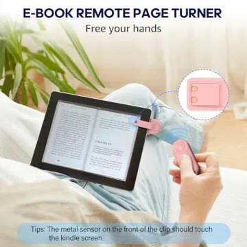 Oresoc RF Remote Control Page Turner for Kindle Paperwhite,Kindle Accessories Remote Photo and Video...