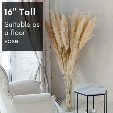 4E's Novelty 16 Inch Tall Cylinder Glass Vase, 3.5" Wide - Clear Glass Vase for Centerpiece, Floor Vase, Flowers, Candle Holder, Wedding Table Decor