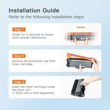 E-Z Ink Compatible Toner Cartridge Replacement for Brother TN450 TN420 TN-450 TN-420 to use with HL-2270DW HL-2280DW HL-2230 HL-2240 MFC-7360N MFC-7860DW DCP-7065DN Intellifax 2840 2940 (1 Black)