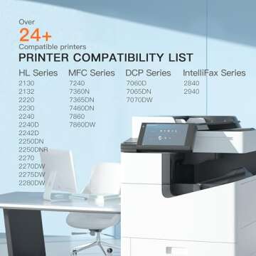 E-Z Ink Compatible Toner Cartridge Replacement for Brother TN450 TN420 TN-450 TN-420 to use with HL-2270DW HL-2280DW HL-2230 HL-2240 MFC-7360N MFC-7860DW DCP-7065DN Intellifax 2840 2940 (1 Black)