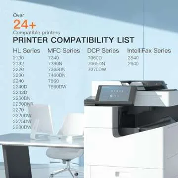 E-Z Ink Compatible Toner Cartridge Replacement for Brother TN450 TN420 TN-450 TN-420 to use with HL-2270DW HL-2280DW HL-2230 HL-2240 MFC-7360N MFC-7860DW DCP-7065DN Intellifax 2840 2940 (1 Black)